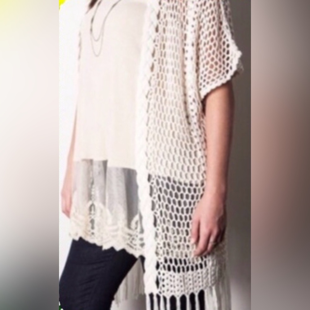 FASHIONOMICS CREAM COLOR CAMI EXTENDER WITH LACE DETAILING SIZE 2XL - Picture 12 of 12